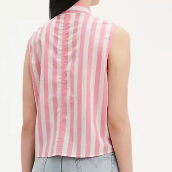 Levi’s SLEEVELESS DAVINA SHIRT - Picture 3 of 11